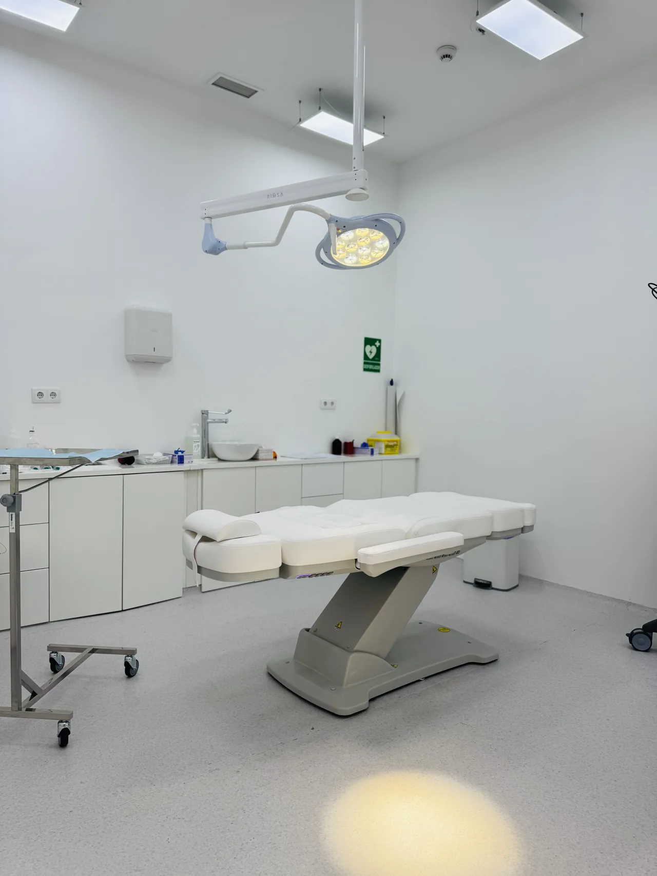 Sala de procedimientos de Medicina Estética Coimbra